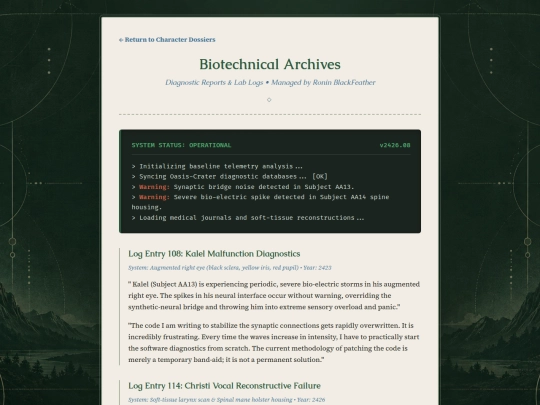 ronin-lab-notes screenshot