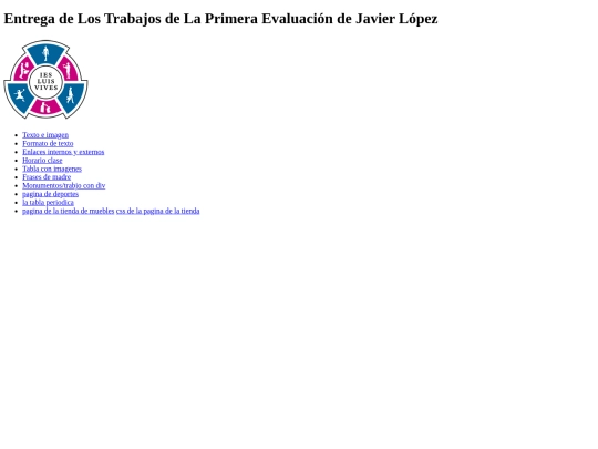 Entrega de Trabajos 1evaluación screenshot