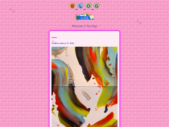 blog screenshot