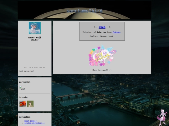 system/amber screenshot