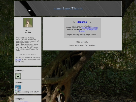 system/felix screenshot