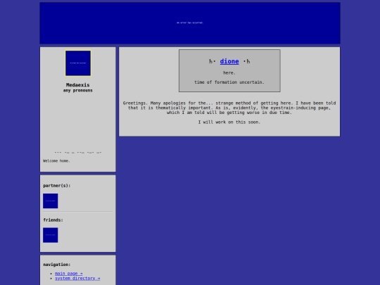 system/medaexis screenshot