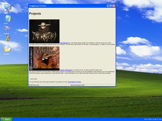 projects screenshot