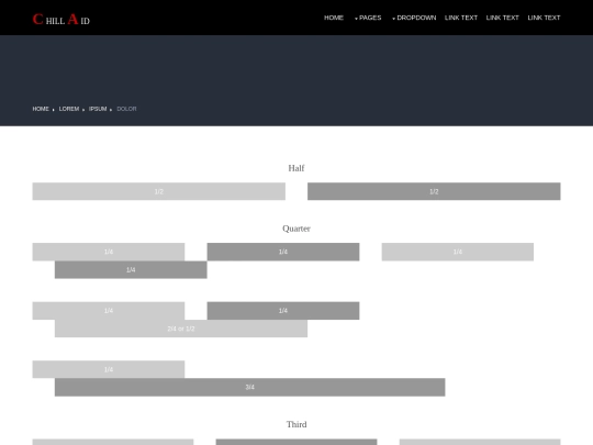 pages/basic-grid screenshot