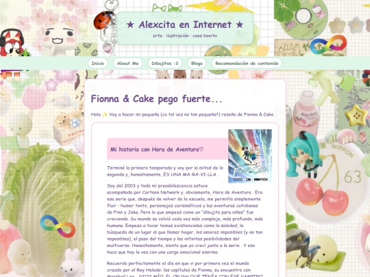 blog screenshot