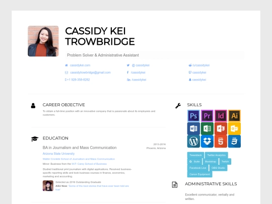 admin screenshot