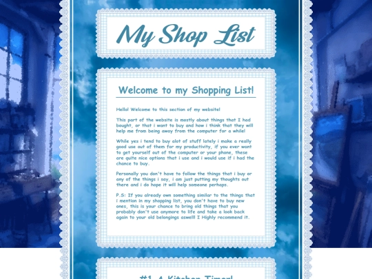 MyShopList screenshot