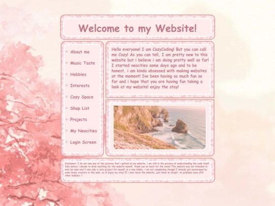 NewMenu screenshot