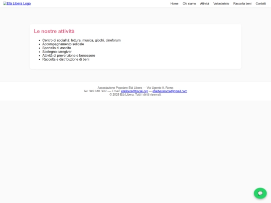 attivita screenshot