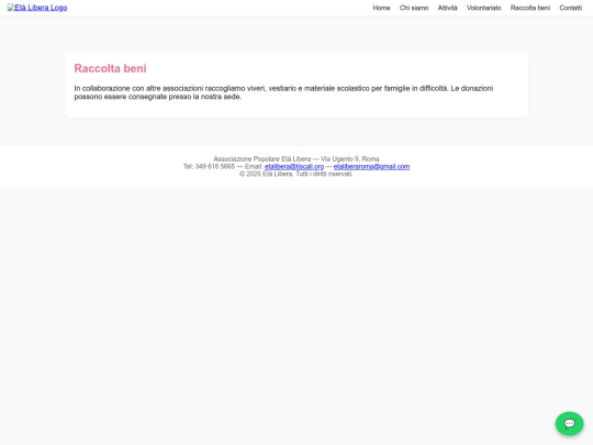 raccolta screenshot