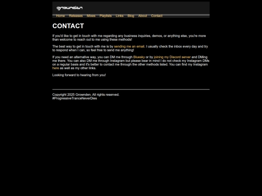 contact screenshot