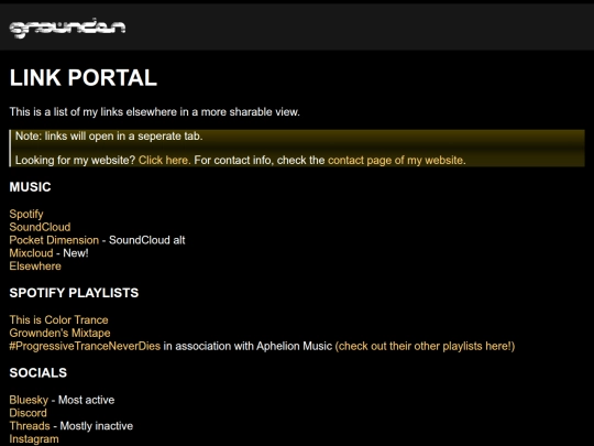portal screenshot