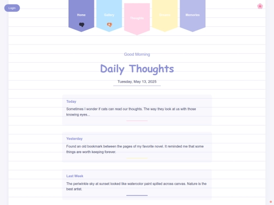 thoughts screenshot