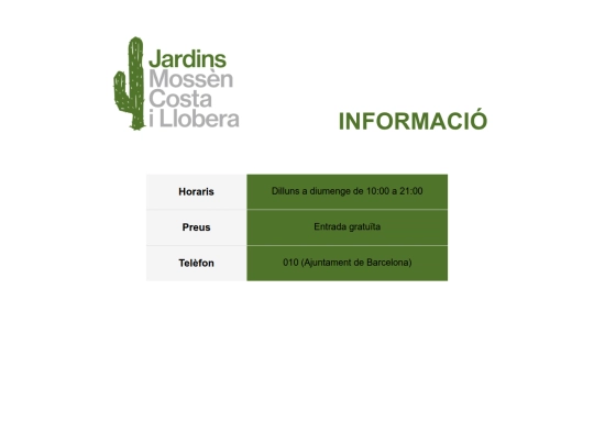 informacio screenshot