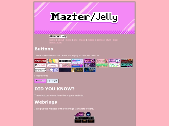 links screenshot