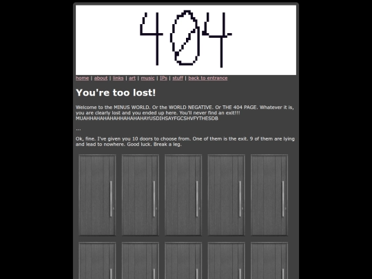 not_found screenshot