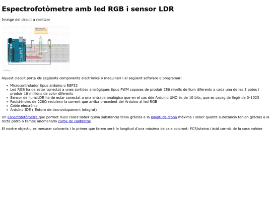 espectrofotemetre  screenshot