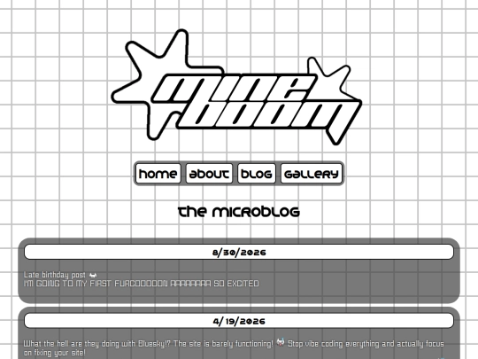 blog screenshot