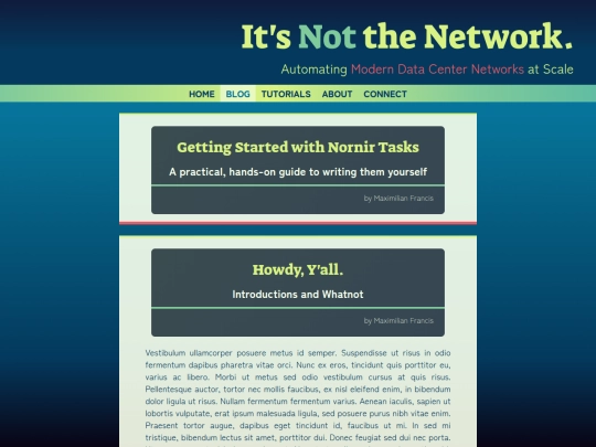 blog screenshot