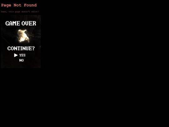 not_found screenshot