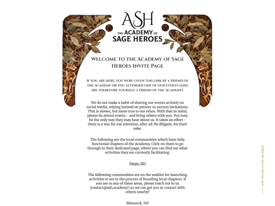 invitation screenshot