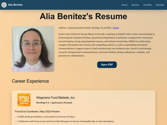 resume/resume screenshot