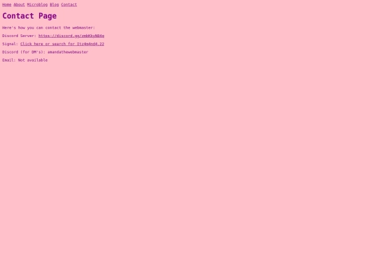 contact screenshot