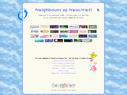 links screenshot