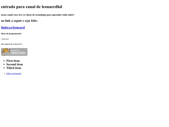 index screenshot