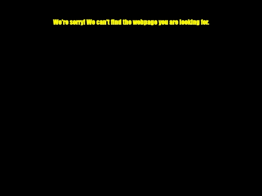 not_found screenshot
