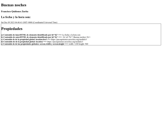 modulo3 screenshot