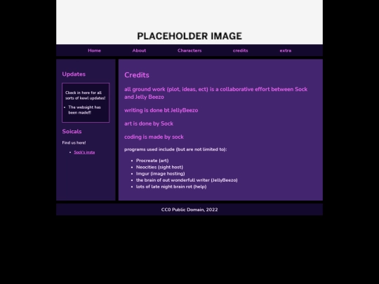 credits screenshot