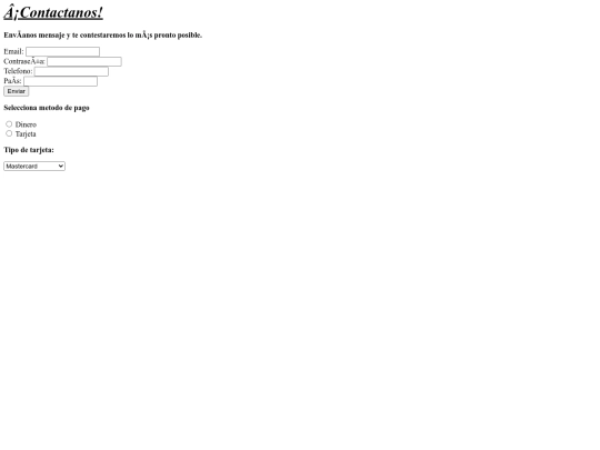 contact screenshot