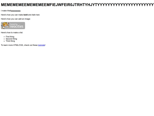 test screenshot