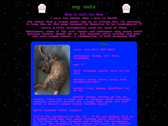 cats/cats screenshot