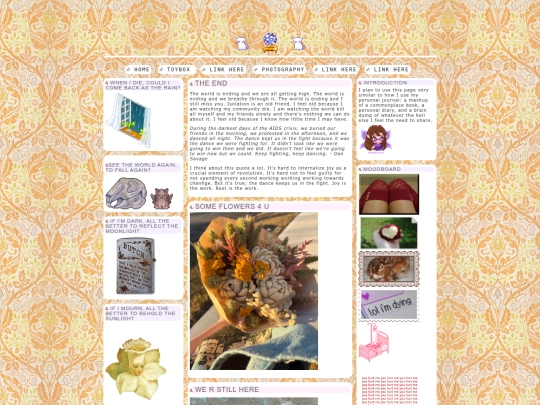 blog screenshot