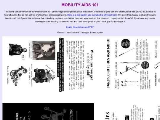 mobilityaids101zine screenshot