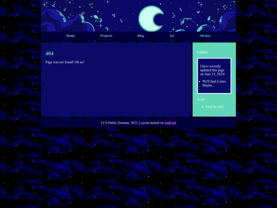 not_found screenshot