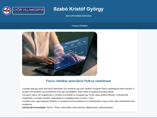 project screenshot