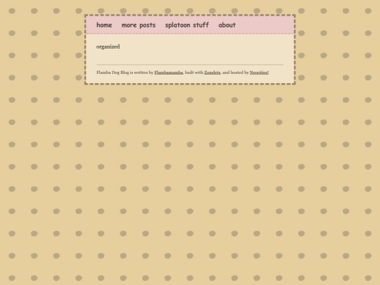 blog screenshot