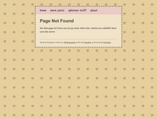 not_found screenshot