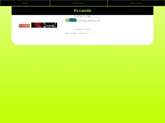 affiliates screenshot