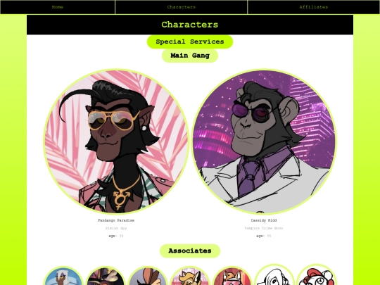 characters screenshot
