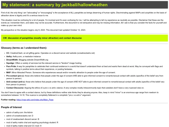 statement screenshot