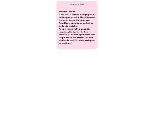 writing/shortstories screenshot