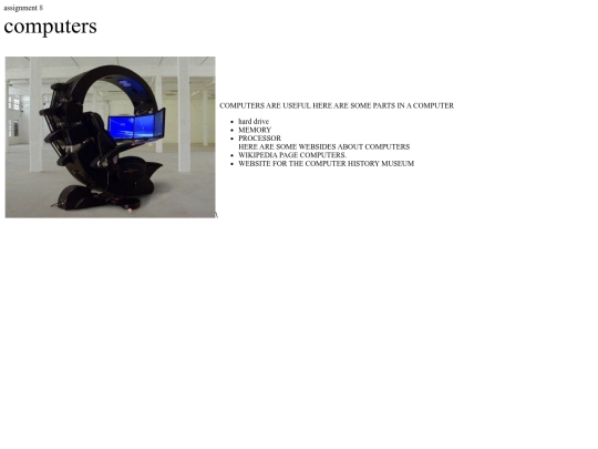 assignment8 screenshot