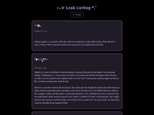 blog screenshot