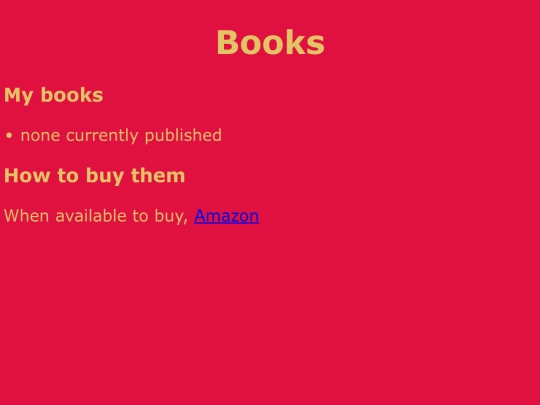 Books screenshot