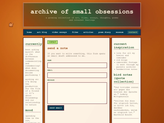 contact screenshot