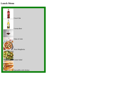 Restaurant Menu /Menu3 screenshot